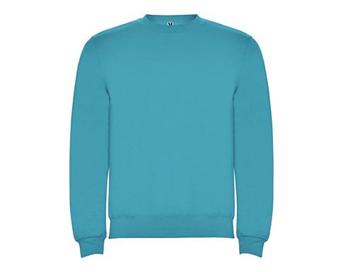 Roly Classica Crew Neck Sweatshirts - Turquoise