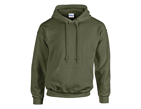Gildan Heavy Blend Hooded Sweatshirts - Military Green