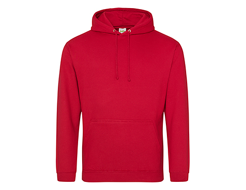 AWDis College Hoodies - Fire Red