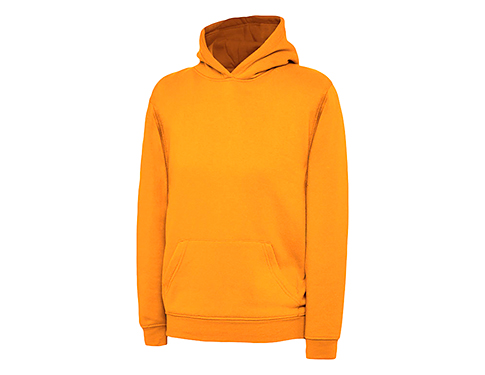 Uneek Primary Children's Hooded Sweatshirts - Orange