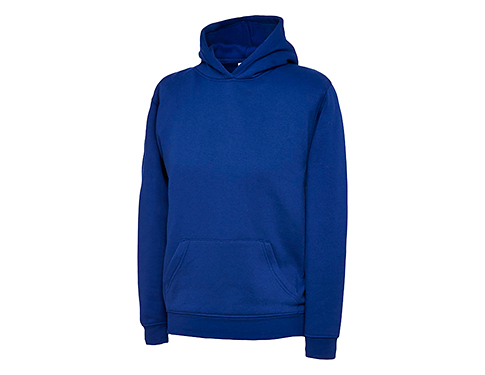 Uneek Primary Children's Hooded Sweatshirts - Royal Blue