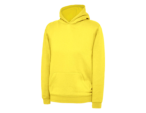 Uneek Primary Children's Hooded Sweatshirts - Yellow