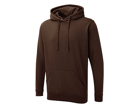  Uneek Genesis Hooded Sweatshirts - Brown
