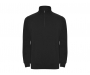 Roly Aneto Quarter Zip Sweatshirts - Black