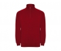 Roly Aneto Quarter Zip Sweatshirts - Red