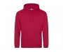AWDis College Hoodies - Red Hot Chilli