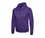 Uneek Ladies Classic Full Zipped Hoodies - Purple