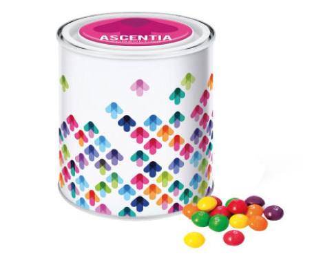 Large Sweet Paint Tin - Skittles