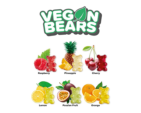 Eco Sweet Pouches - Vegan Bears