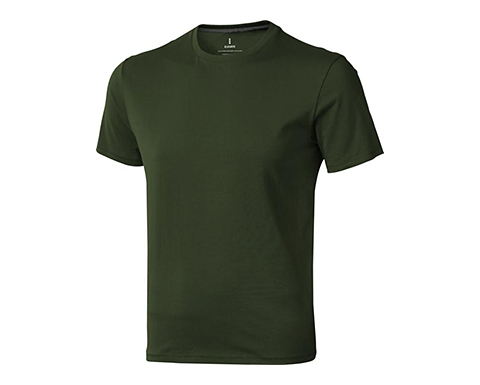 Liberty Short Sleeve Soft Feel T-Shirts - Army Green