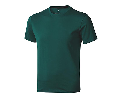 Liberty Short Sleeve Soft Feel T-Shirts - Forest Green