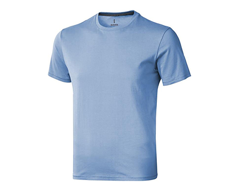 Liberty Short Sleeve Soft Feel T-Shirts - Light Blue