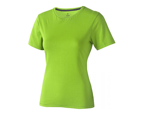Liberty Short Sleeve Women's Soft Feel T-Shirts - Apple Green