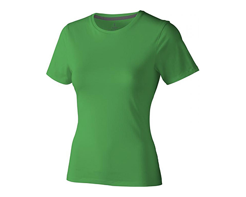 Liberty Short Sleeve Women's Soft Feel T-Shirts - Fern Green