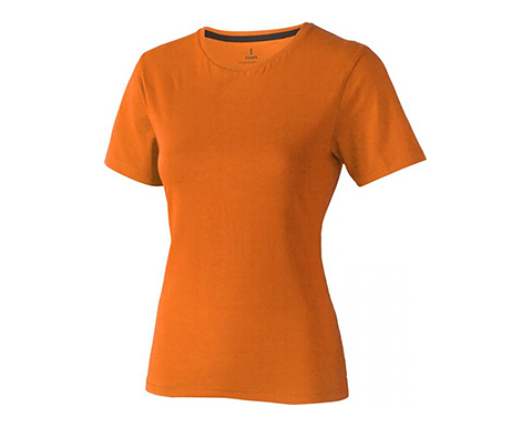 Liberty Short Sleeve Women's Soft Feel T-Shirts - Orange