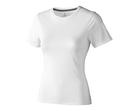 Liberty Short Sleeve Women's Soft Feel T-Shirts - White