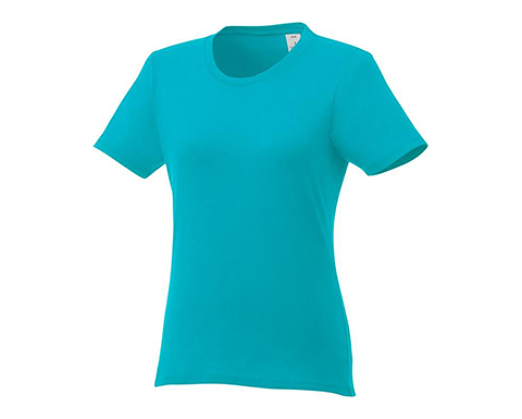 Super Heros Short Sleeve Women's T-Shirts - Aqua