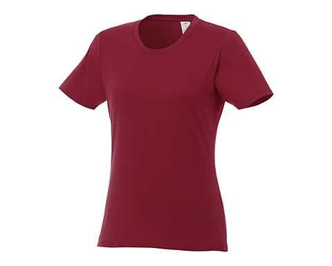 Super Heros Short Sleeve Women's T-Shirts - Burgundy