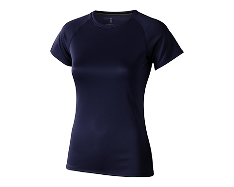 Touchline Cool Women's Fit T-Shirts - Navy Blue