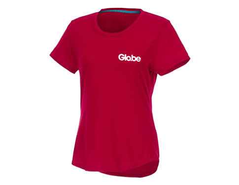 Middleham Womens Recycled T-Shirts - Red