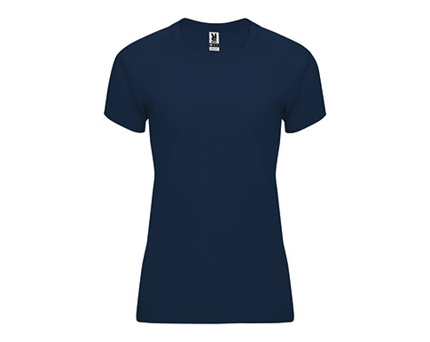 Roly Bahrain Womens Performance T-Shirts - Navy Blue