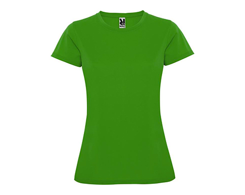 Roly Montecarlo Womens Performance T-Shirts - Fern Green