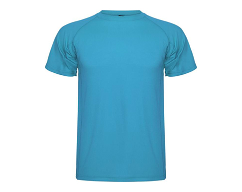 Roly Montecarlo Performance T-Shirts - Turquoise