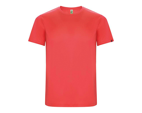 Roly Imola Sport Performance T-Shirts - Fluorescent Coral