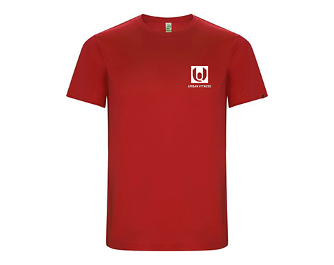 Roly Imola Sport Performance T-Shirts - Red