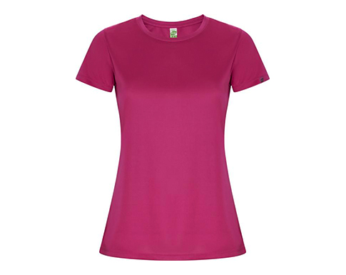 Roly Imola Womens Sport Performance T-Shirts - Magenta
