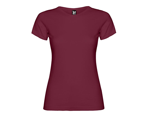 Roly Jamaica Womens T-Shirts - Maroon