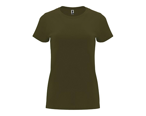 Roly Capri T-Shirts - Military Green