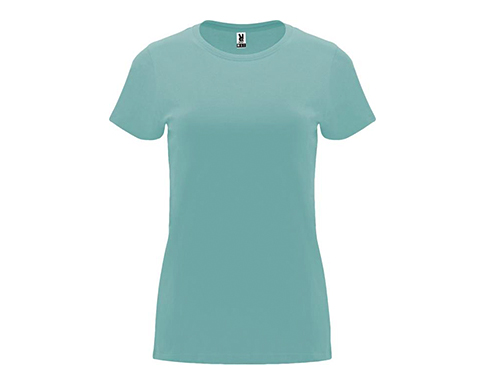 Roly Capri T-Shirts - Washed Blue