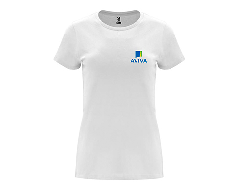 Roly Capri T-Shirts - White