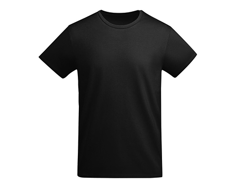 Roly Breda Organic Cotton T-Shirts - Black