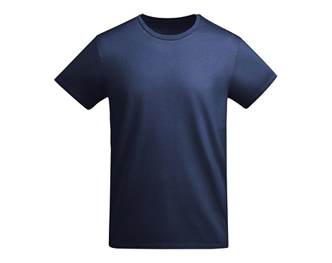 Roly Breda Organic Cotton T-Shirts - Navy Blue