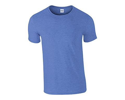 Gildan Softstyle Ringspun T-Shirts - Heather Royal Blue