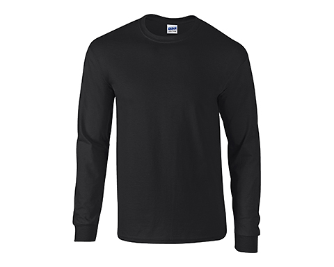Gildan Ultra Long Sleeved T-Shirts - Black
