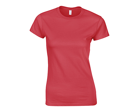 Gildan Softstyle Ringspun Women's T-Shirts - Antique Cherry Red