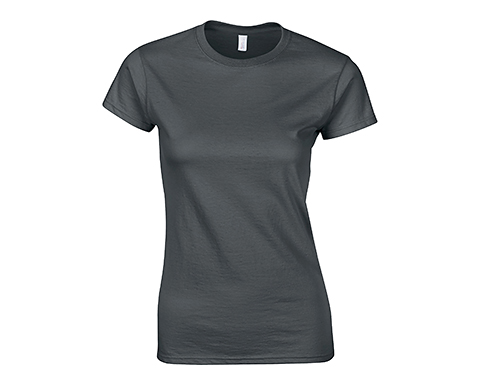 Gildan Softstyle Ringspun Women's T-Shirts - Charcoal
