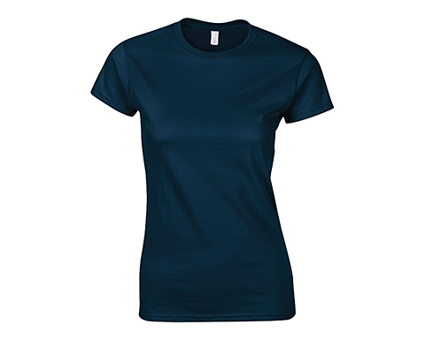 Gildan Softstyle Ringspun Women's T-Shirts - Navy Blue
