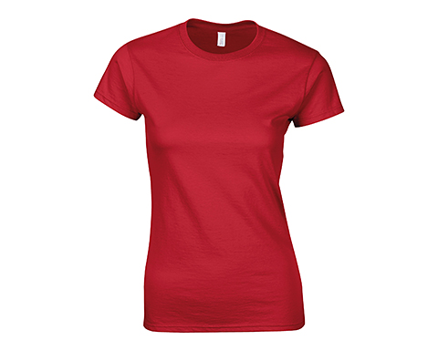 Gildan Softstyle Ringspun Women's T-Shirts - Red