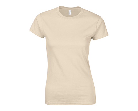 Gildan Softstyle Ringspun Women's T-Shirts - Sand