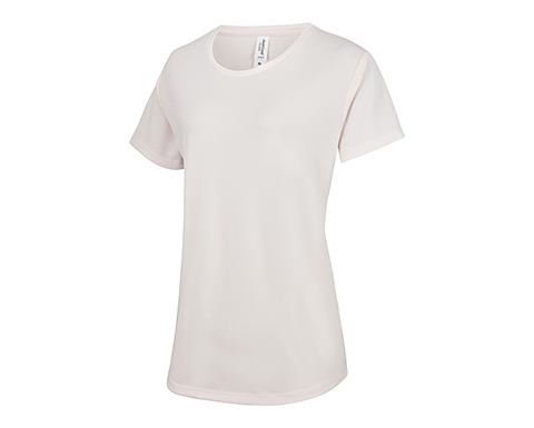 AWDis Performance Women's T-Shirts - Blush