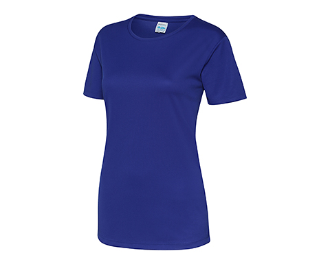 AWDis Performance Women's T-Shirts - Reflex Blue