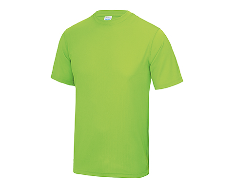 AWDis Performance Kids T-Shirts - Electric Green