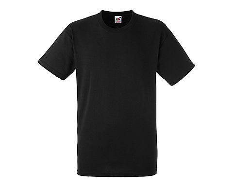 Fruit Of The Loom Heavy T-Shirts - Black