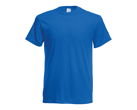 Fruit Of The Loom Original T-Shirts - Azure Blue