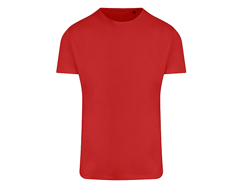 AWDis Ambaro Recycled Sports T-Shirts - Fire Red