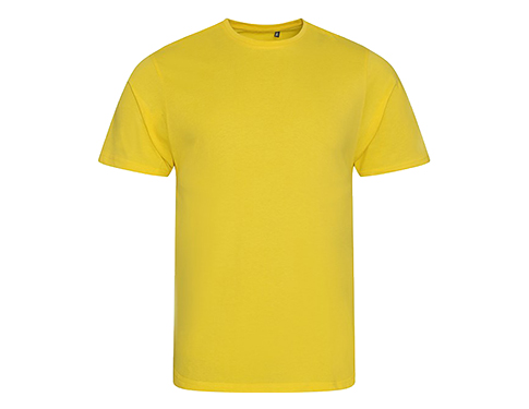 AWDis Cascade Organic T-Shirts - Sun Yellow